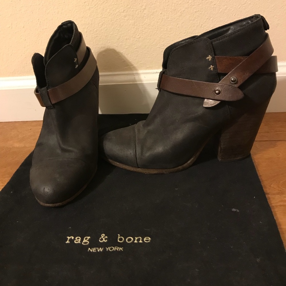 Black/Brown Rag & Bone Boots
